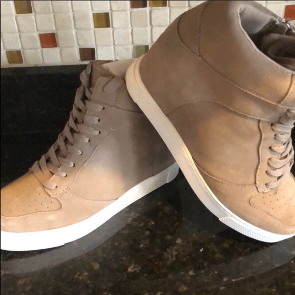 steve madden noah wedge sneakers